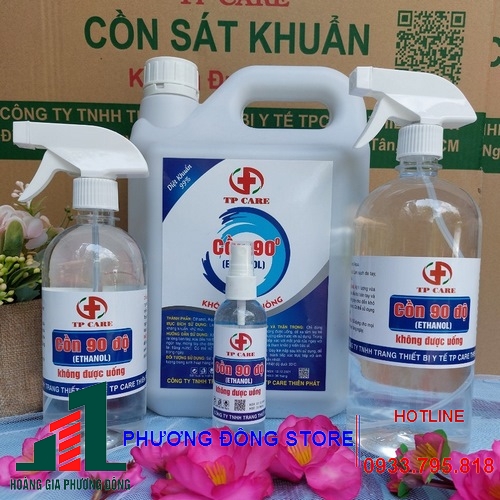 Cồn 90 độ can 5 lít