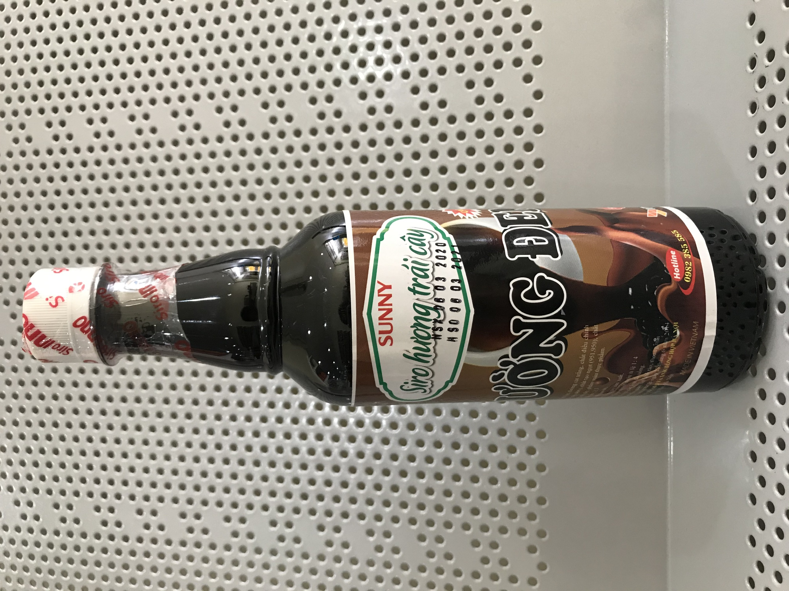 Siro hoa quả 600ml vị Đường đen
