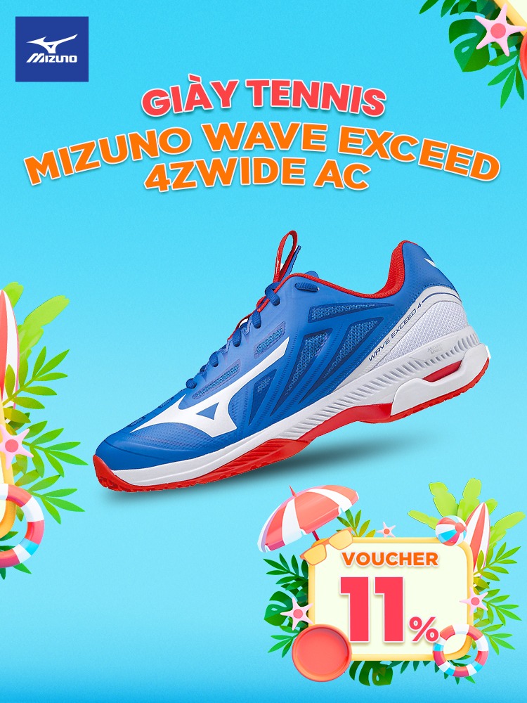 Giày tennis WAVE EXCEED 4ZWIDE AC MIZUNO