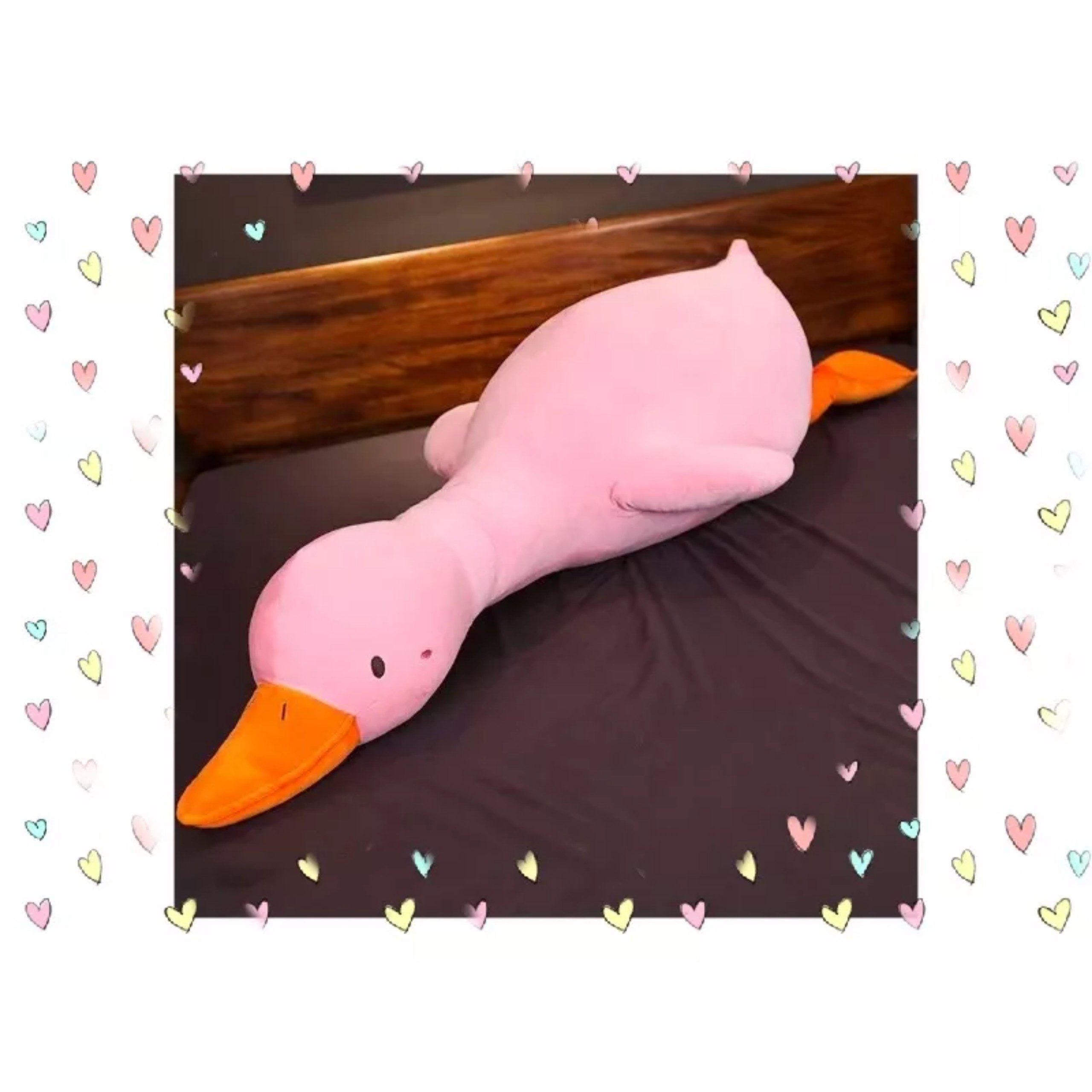 Gấu bông vịt Hồng kute size 60cm