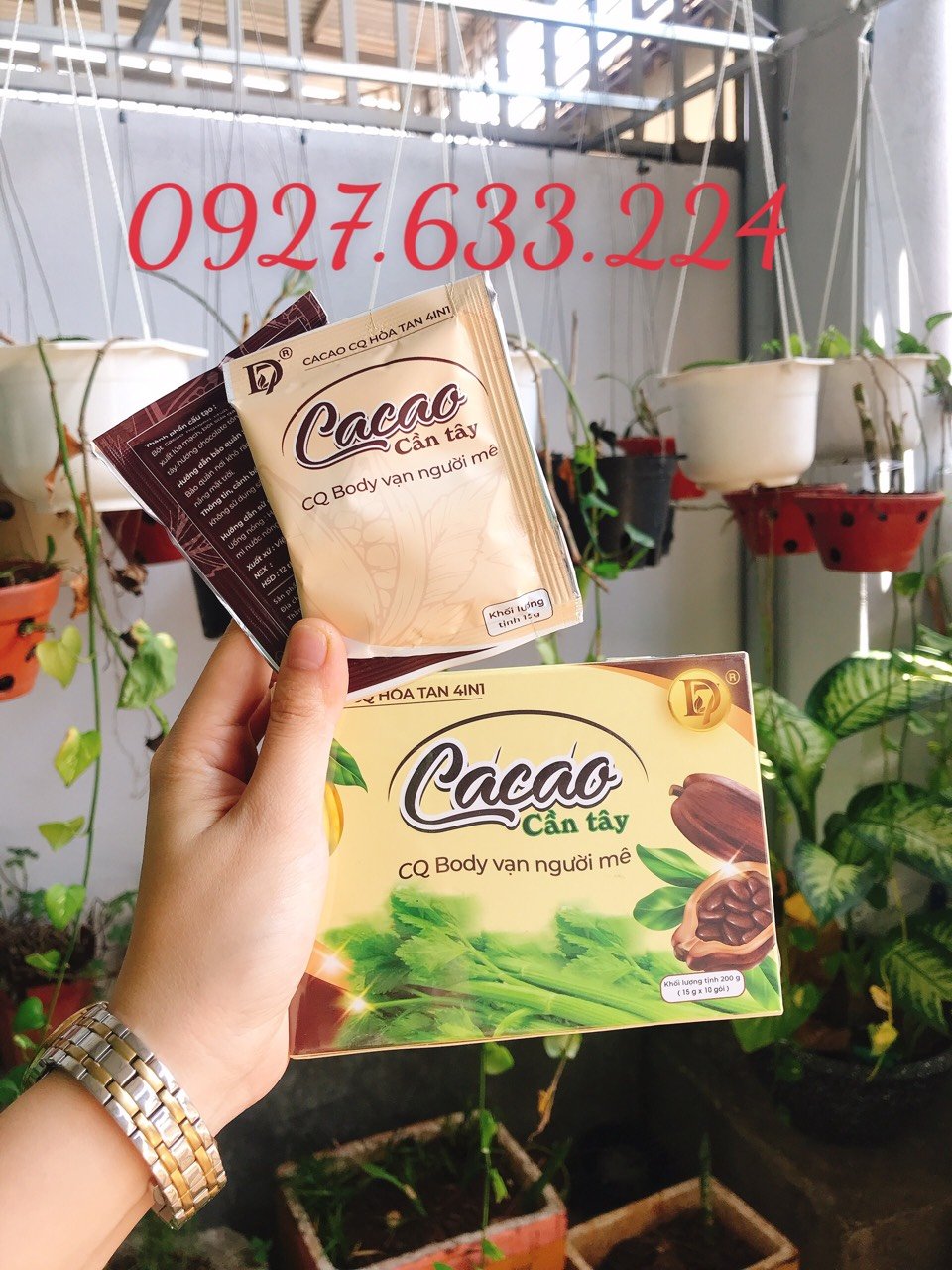 Cacao cần tây giảm cân hiệu quả cao