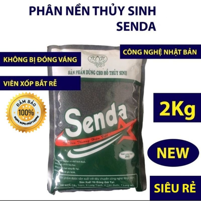 Phân nền thủy sinh Senda gói 2Kg công nghệ Nhật