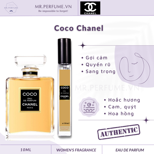 [Chiết 10ml] Nước hoa nữ Coco Chanel EDP