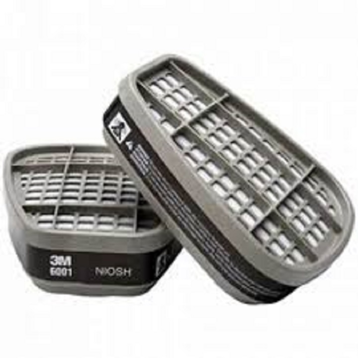 Combo 2 Phin lọc phòng độc 3M6001 , lọc độc , hóa chất , khói bụi