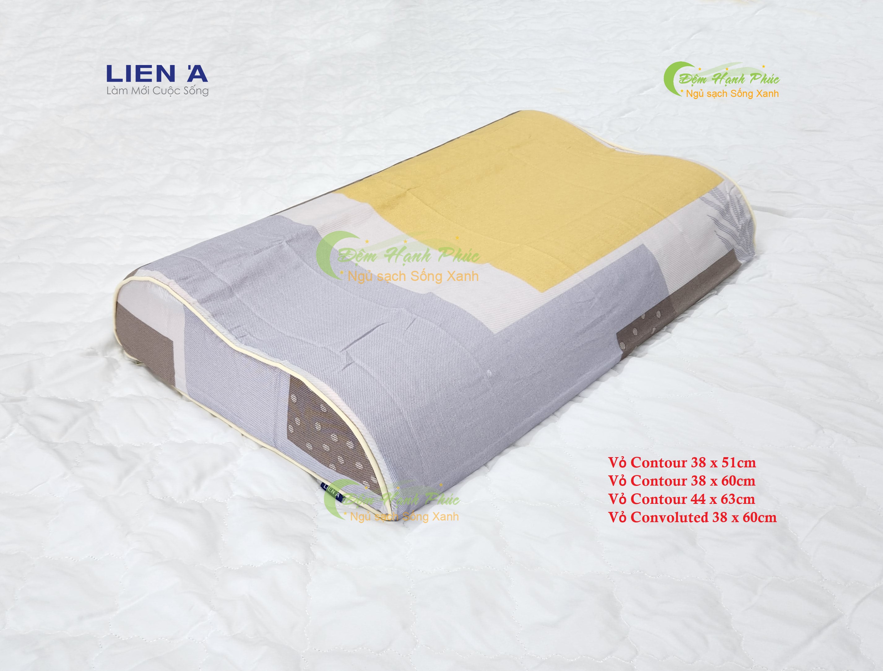 Vỏ gối đầu Liên Á - Chính hãng 100%