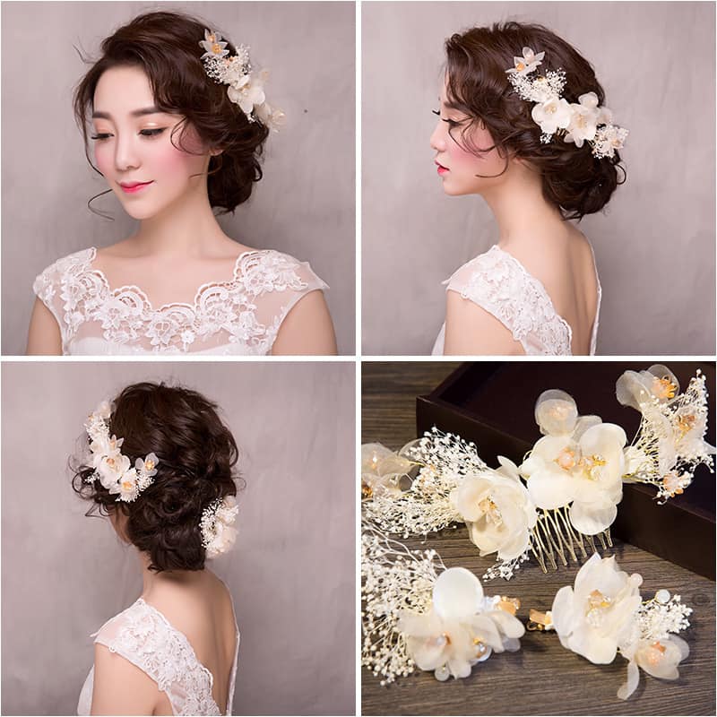 [Nhập RS0722 giảm 30k cho đơn 99k]Cài tóc hoa