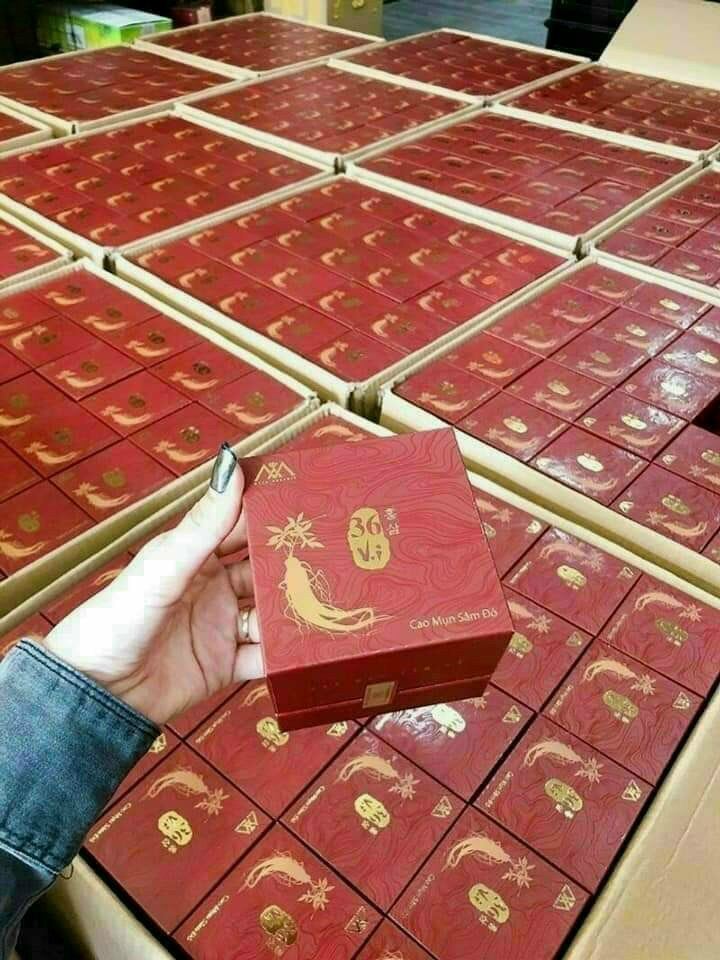 [CHÍNH HÃNG 100%]Cao mỤn sâm đỏ 36 vị
