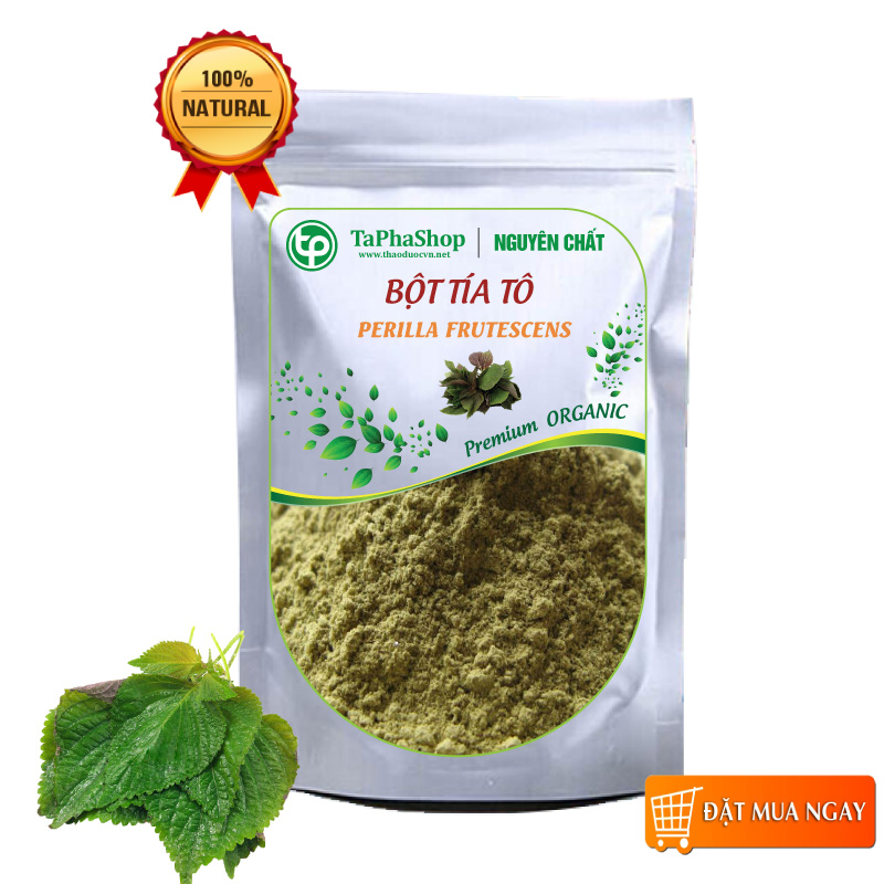 Bột tía tô nguyên chất 100g - Tấn Phát