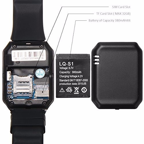 Pin đồng hồ thông minh dz, a1, a1s, a1 plus, a5, a9