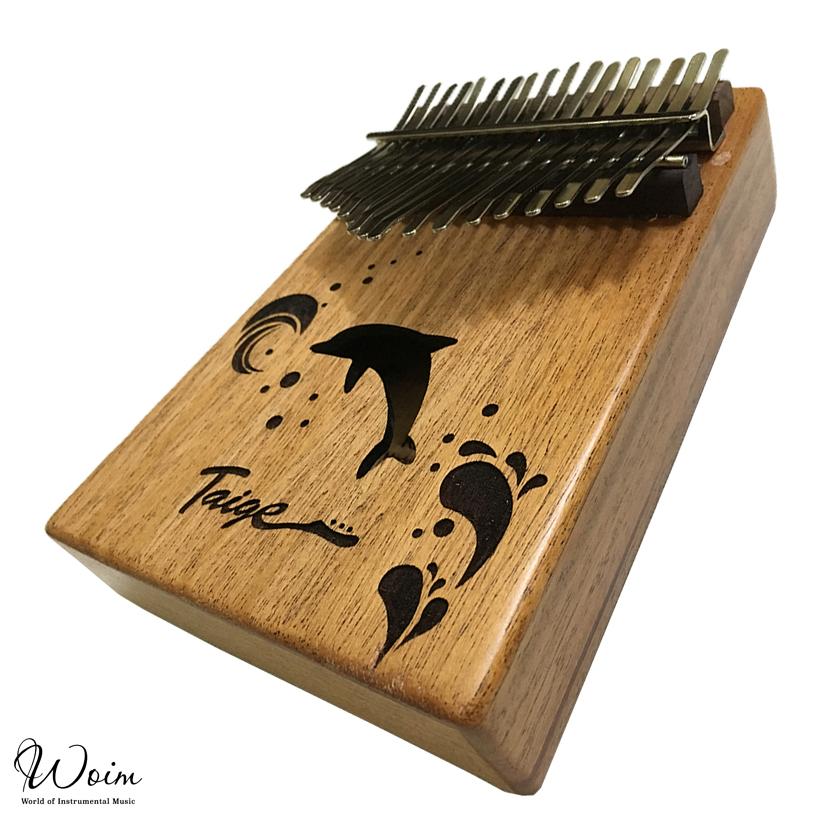 Đàn Kalimba 17 phím Taige gỗ Mahogany
