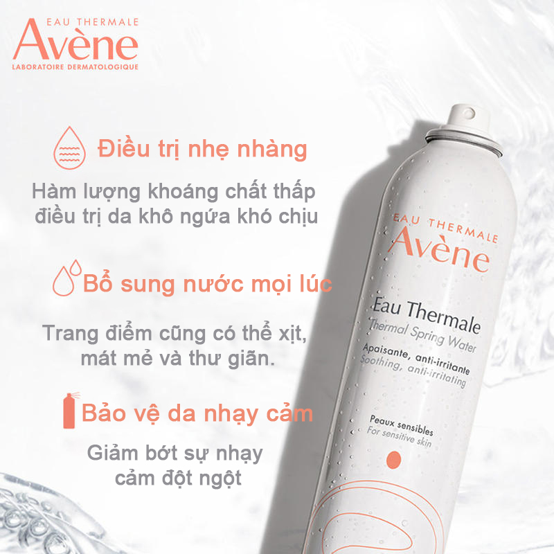 Avène Xịt khoáng 300ML Therma Spring Water