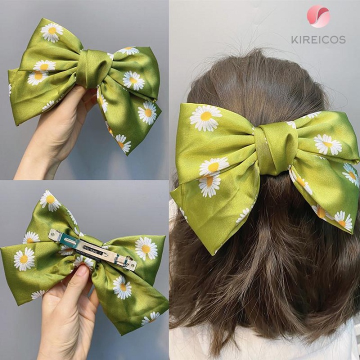 [HCM]Kẹp Nơ Tiểu Thư Cúc khuyết Hot Trend