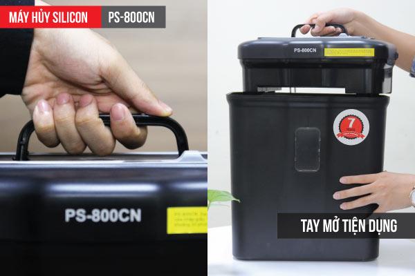 [HCM]Máy hủy tài liệu Silicon PS-800CN
