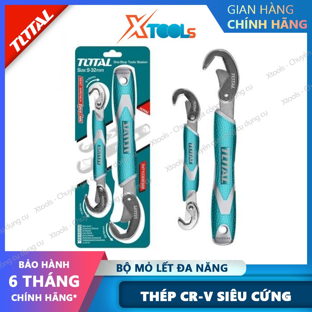 Set mine let automatic collapsible multi-purpose total THT10309328 steel CR-V superhard anti-rust open bolt ốc screw the repair home door mechanical [XTools] [xsafe]