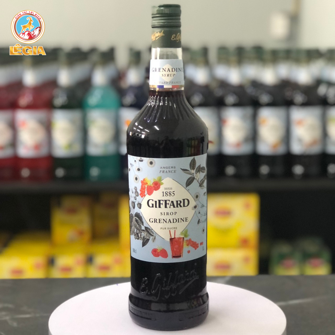 Siro giffard lựu 1l - giffard grenadine syrup