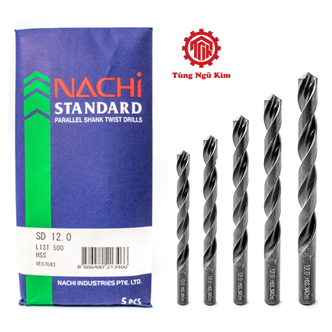 Mũi khoan Nachi 4mm đến 4.9mm