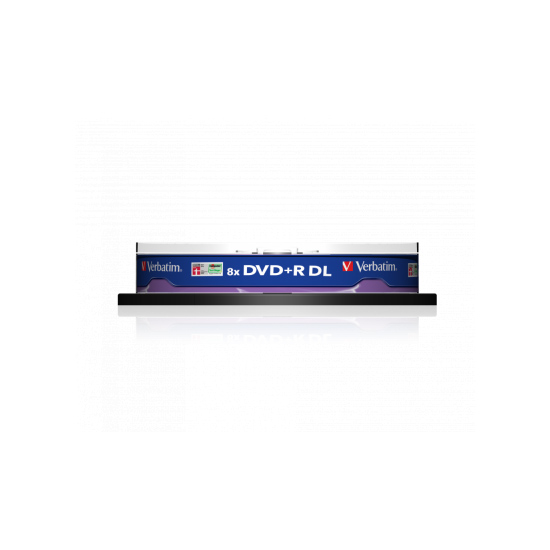 Đĩa Verbatim DVD+R DL 8.5GB 8X 10pk Spinndle
