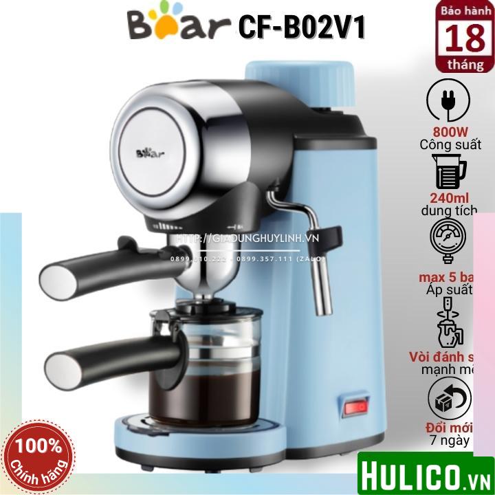 Máy pha cà phê Bear CF-B02V1 - 5 bar - 800W