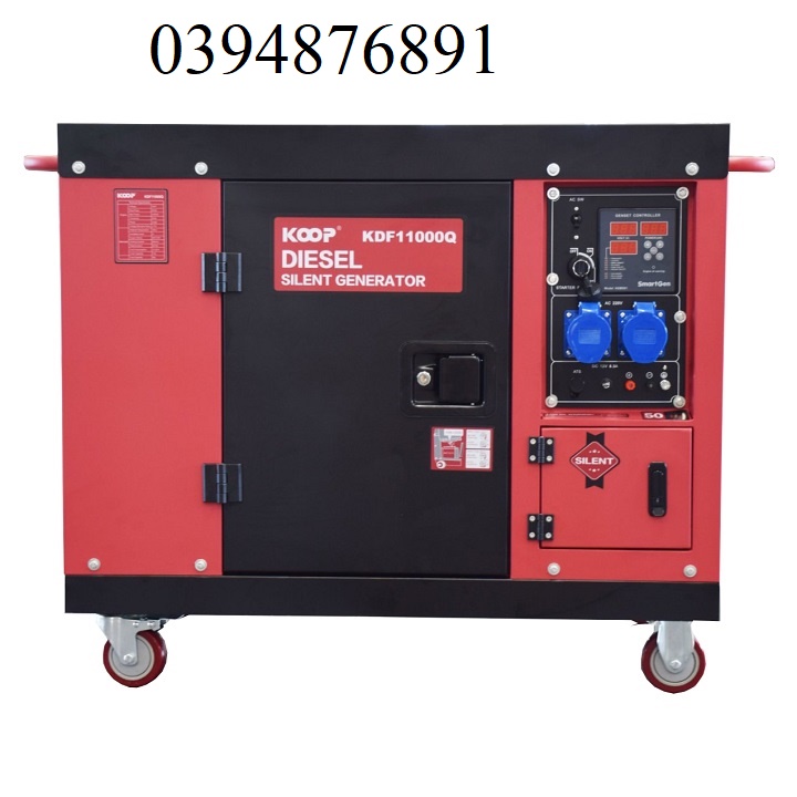 Máy Phát Điện Chạy Dầu 8Kw Koop KDF11000Q