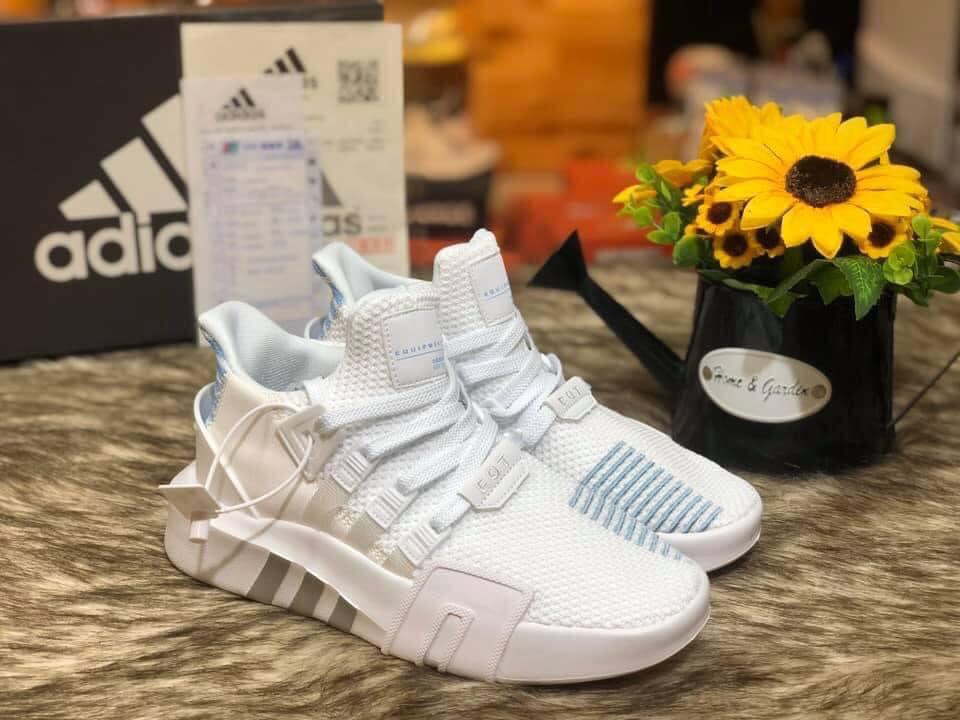 (FULL BOX) Giày Thể Thao Eqt Màu Trắng Nam Nữ