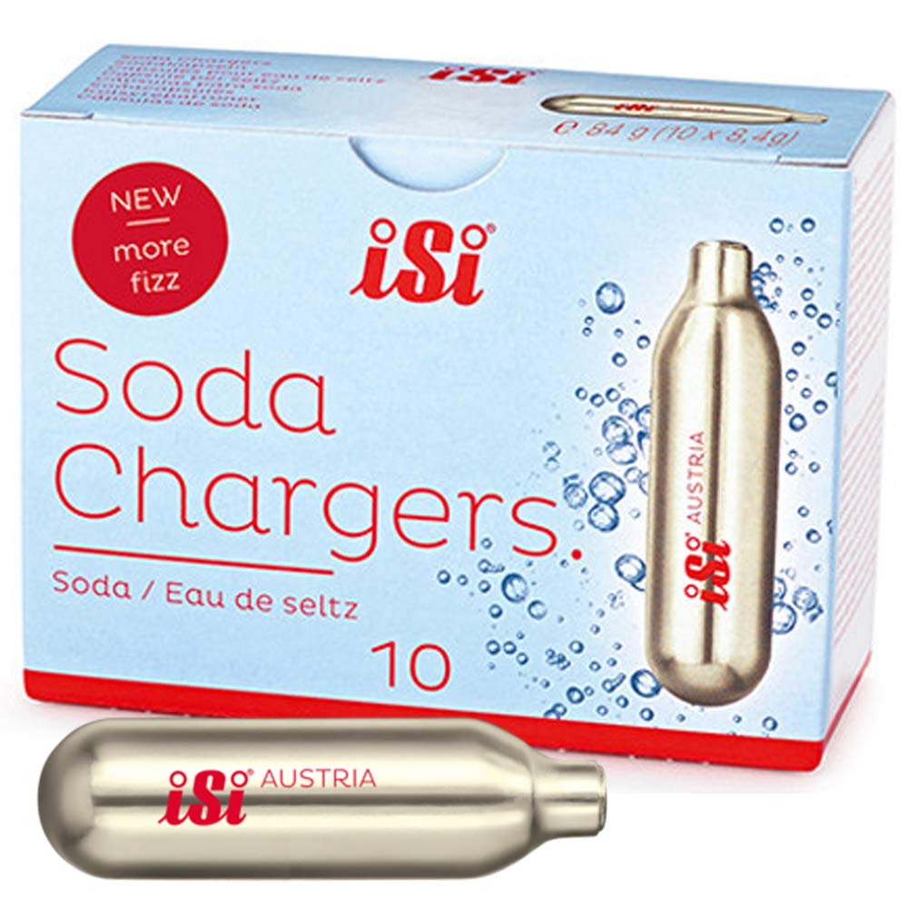 Gas soda - soda charger isi - hộp 10 viên