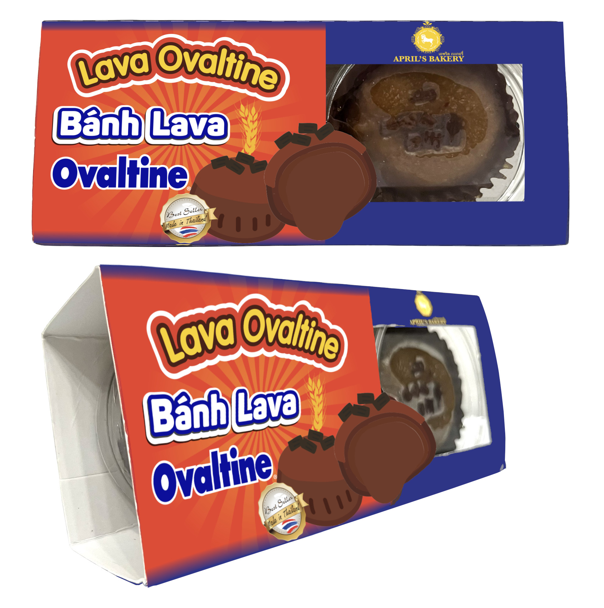 BÁNH LAVA OVALTINE  71G