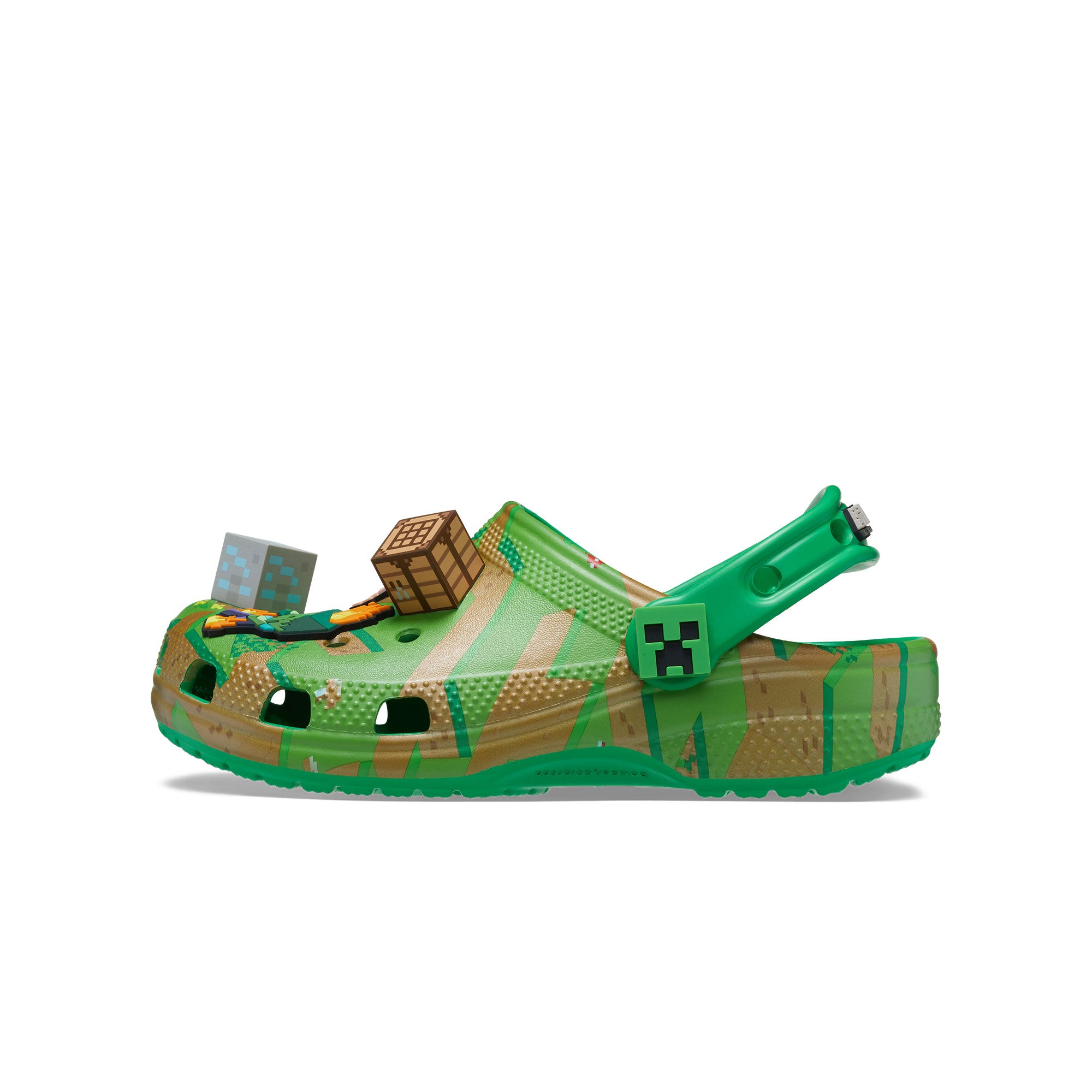 Giày Clog Trẻ Em Crocs Elevated Minecraft Classic - Multi