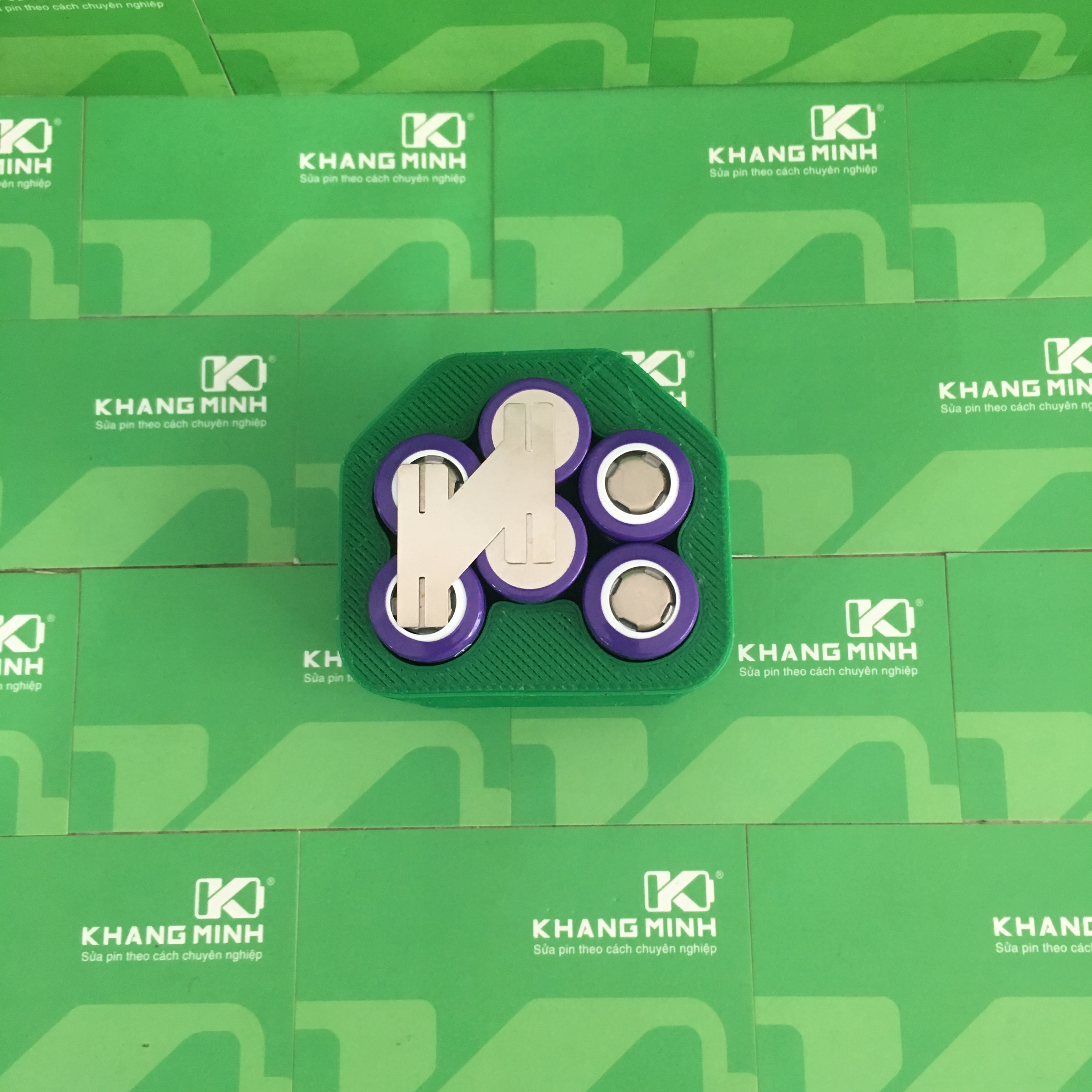 Kẽm hàn 2S 2P dùng đóng pin máy khoan xe điện
