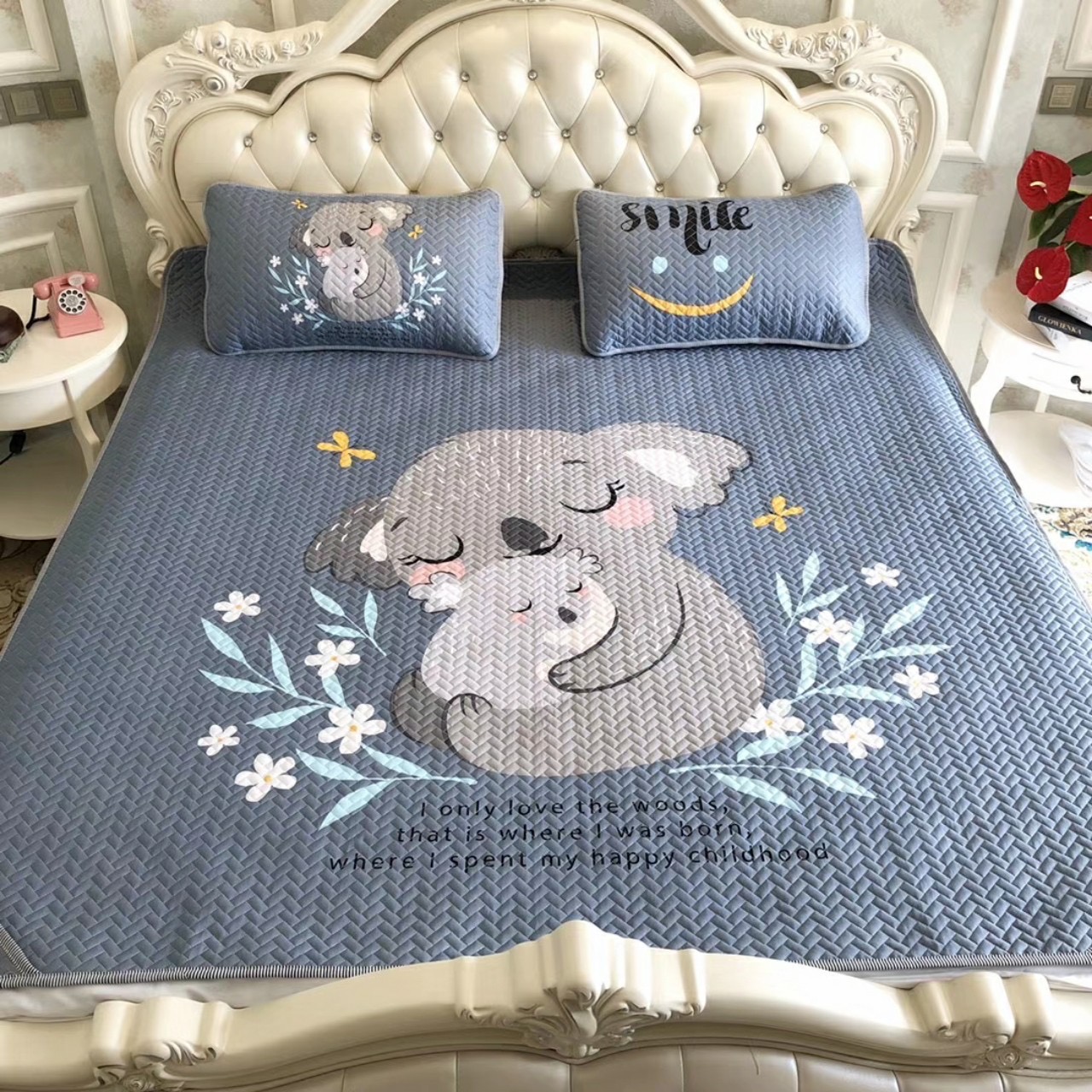 [Nhiều mẫu - được chọn màu]Chiếu điều hoà Tencel 1.6m x 2m tặng kèm 2 vỏ gối đầu Tencel