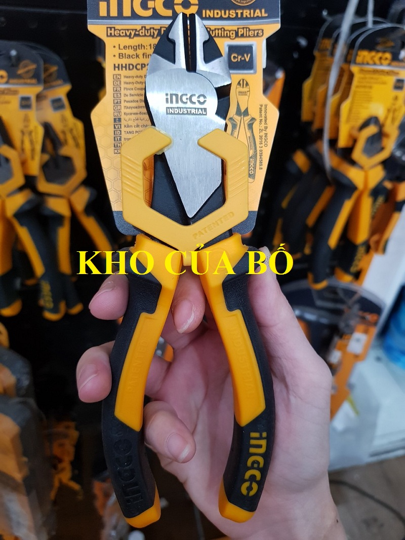 Kềm cắt đầu nặng 7"/180mm INGCO HHDCP28188