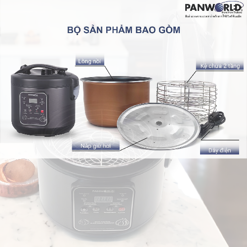 MÁY LÀM TỎI ĐEN PANWORLD PW-1222