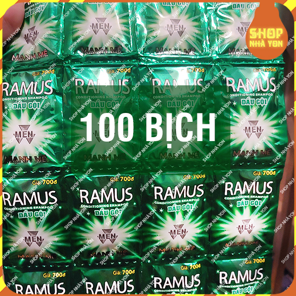 120 bịch dầu gội đầu nam Ramus Men tinh dầu nước hoa nam tính