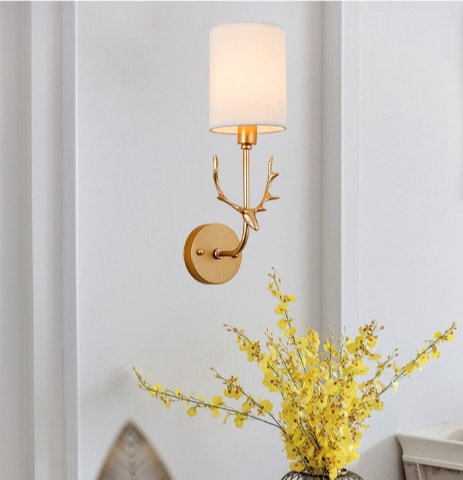 Đèn tường NATHALIA trang trí nội thất hiện đại - kém bóng LED chuyên dụng