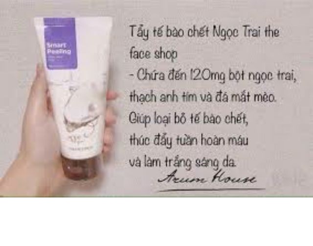 TẨY TẾ BÀO CHẾT NGỌC TRAI dành cho da mặt