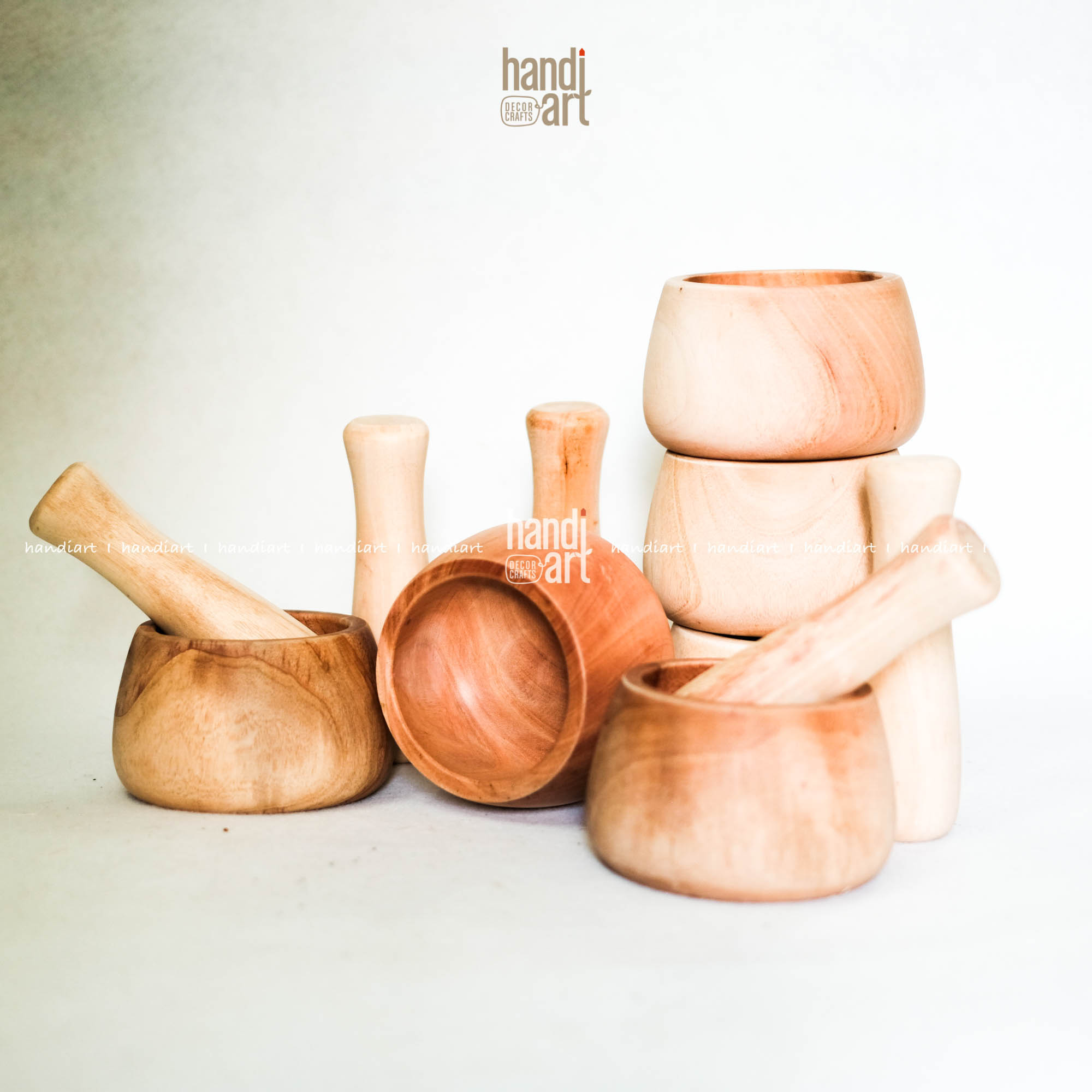Mortar pestle Wood modern-mortar pestle