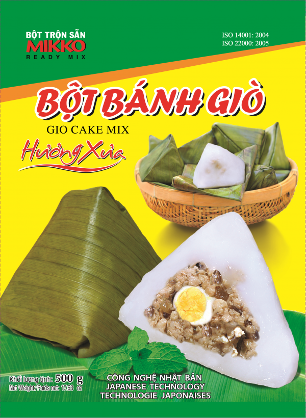 MIKKO – Bột bánh giò Hương Xưa Mikko 500gr