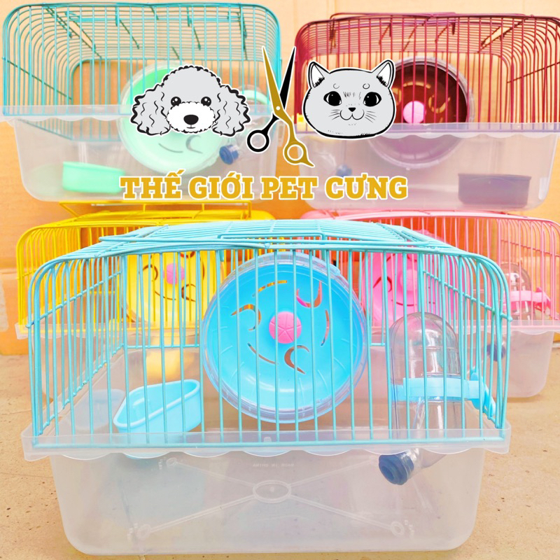 Lồng Mini Siêu Xinh Hamster Thỏ Bọ Nhím Sóc