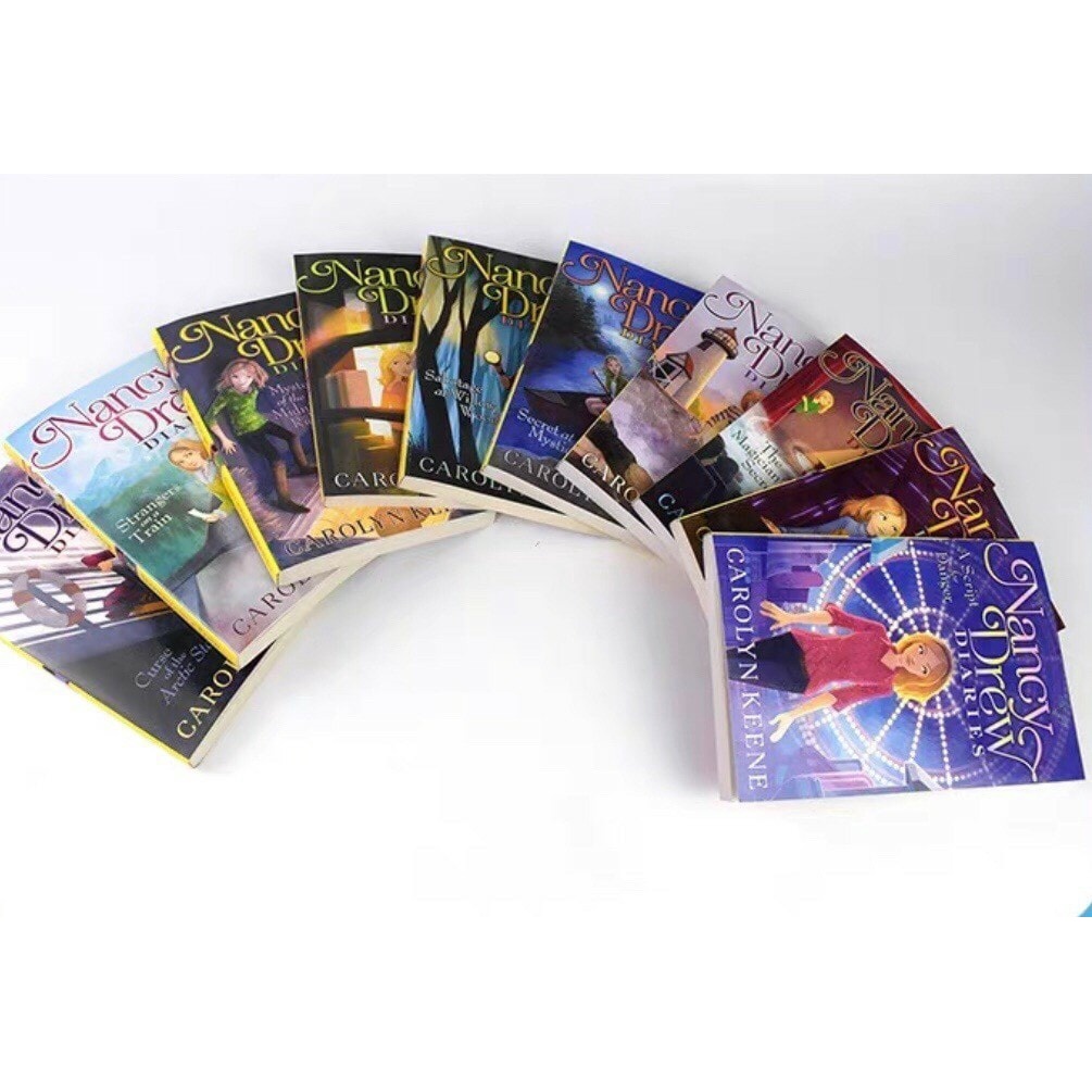 Bản in đen trắng 10c - No box - Nancy Drew Diaries Supersleuth Collection