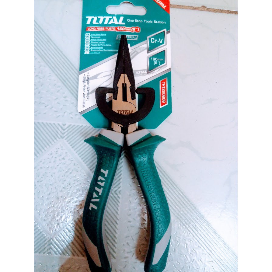 6" Kìm mũi nhọn Total THT220606