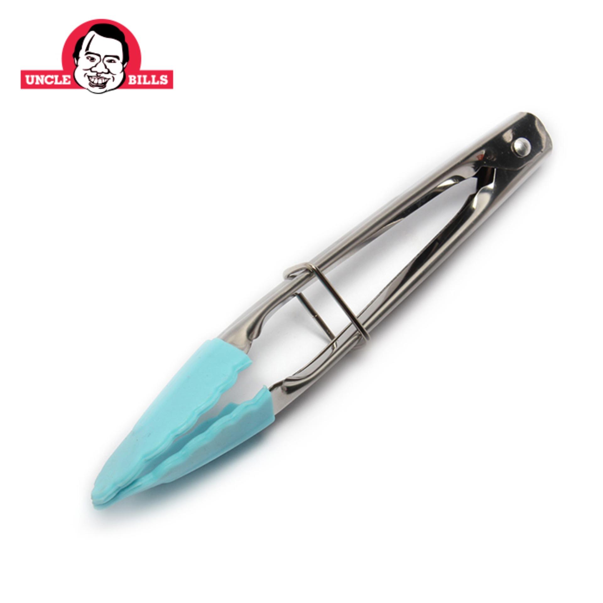 Kẹp gắp đồ ăn 18cm màu Xanh/Đỏ UBL KA0126