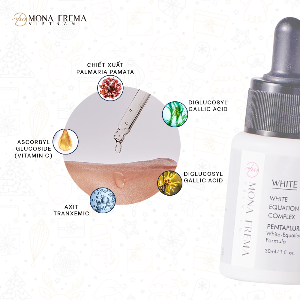 Serum làm trắng da Mona Frema WHITE Equation Complex