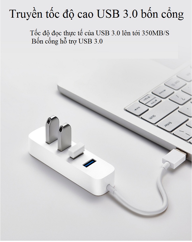 Bộ chia USB hub 4 cổng tốc độ 3.0