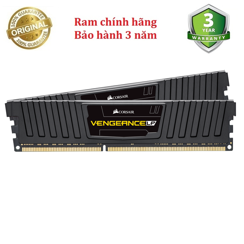 Ram PC 4Gb 8GB DDR3 bus 1333 hoặc 1600 ram tản nhiệt, gaming tháo máy bảo hành 3 năm