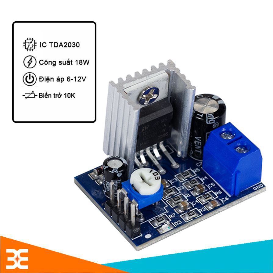 Module Khuếch Đại Âm Thanh TDA2030 Mini