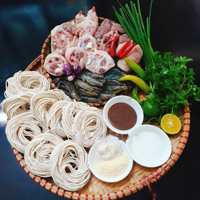 HCM Combo 2 gói Bột mì bánh canh khô