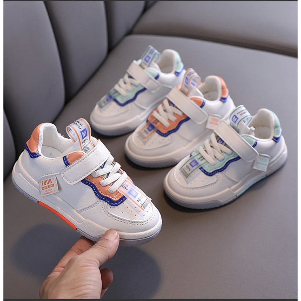 Giày sneaker cho bé trai bé gái size 21-30 mã n-25
