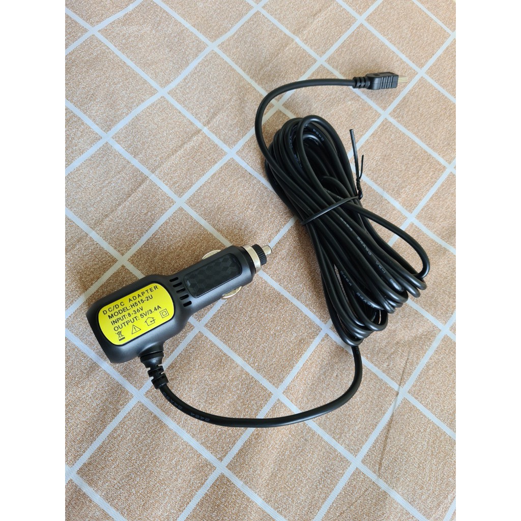 [] Dây Nguồn Camera Hành Trình 2 cổng usb NAVITEL