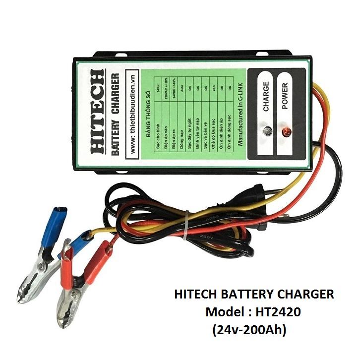 Sạc ắc quy HITECH  24V - 200Ah