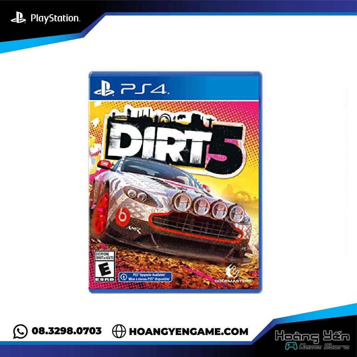 Đĩa game dirt 5 ps4