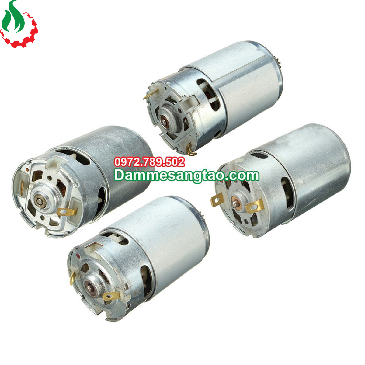Motor DC RS 550 12V 14V 18V công suất cao